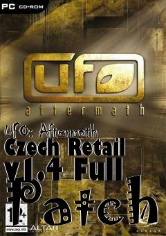 Box art for UFO: Aftermath Czech Retail v1.4 Full Patch