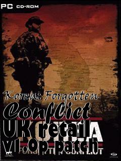 Box art for Korea: Forgotten Conflict UK retail v1.0p patch