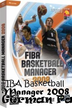 Box art for FIBA Basketball Manager 2008 German Patch