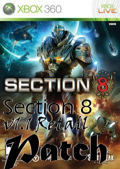 Box art for Section 8 v1.1 Retail Patch