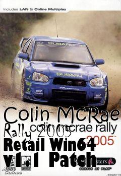 Box art for Colin McRae Rally 2005 Retail Win64 v1.1 Patch