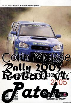 Box art for Colin McRae Rally 2005 Retail v1.1 Patch