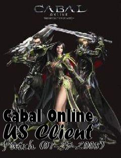 Box art for Cabal Online US Client Patch (07-23-2008)