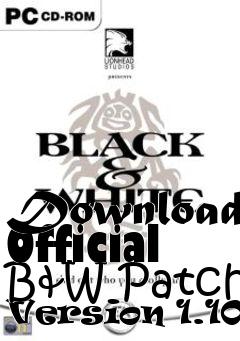 Box art for Download Official B&W Patch Version 1.100