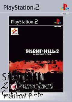 Box art for Silent Hill 2: Directors Cut