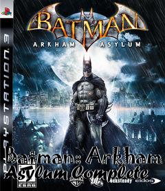 Box art for Batman: Arkham Asylum