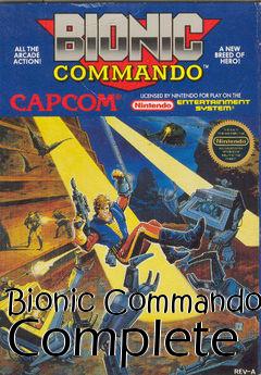 Box art for Bionic Commando