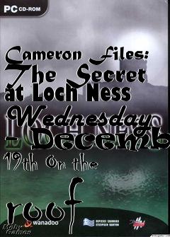 Box art for Cameron Files: The Secret at Loch Ness