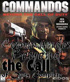 Box art for Commandos - Beyond the Call of Duty