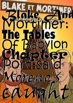 Box art for Blake And Mortimer: The Tables Of Babylon