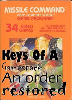 Box art for Keys Of A Gamespace