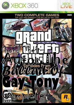 Box art for Grand Theft Auto: The Ballad Of Gay Tony