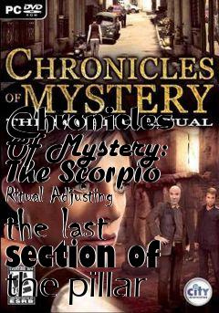 Box art for Chronicles Of Mystery: The Scorpio Ritual