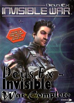 Box art for Deus Ex - Invisible War