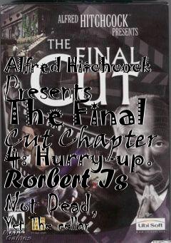 Box art for Alfred Hitchcock Presents The Final Cut