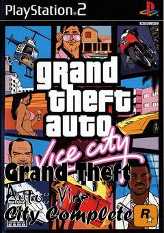Box art for Grand Theft Auto: Vice City
