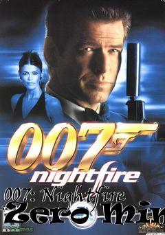 Box art for 007: Nightfire