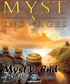 Box art for Myst V: End of Ages