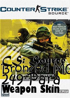 Box art for CS: Source Bronzed MG 249 Para Weapon Skin