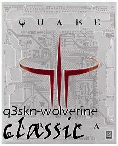 Box art for q3skn-wolverine classic