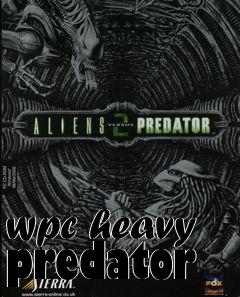 Box art for wpc heavy predator
