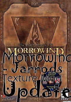 Box art for Morrowind - Jarrods Texture Mod Update