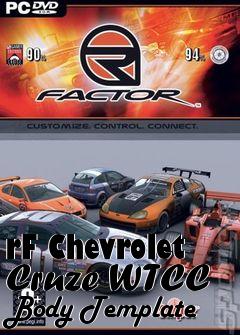 Box art for rF Chevrolet Cruze WTCC Body Template