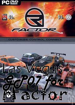 Box art for Las Vegas GP07 for rFactor