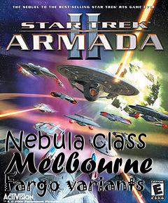 Box art for Nebula class Melbourne Fargo variants