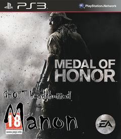 Box art for GHOST headshotted Manon