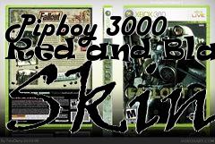Box art for Pipboy 3000 Red and Black Skin
