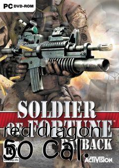 Box art for red dragon 50 cal.