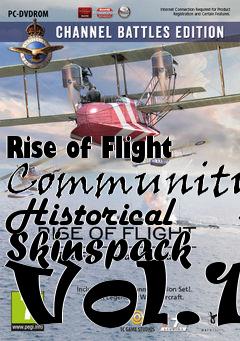 Box art for Rise of Flight Community Historical Skinspack Vol.1