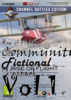 Box art for Rise of Flight Community Fictional Skinspack Vol.1