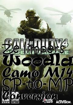 Box art for Ze limpers Woodland Camo M14 SP-to-MP Conversion