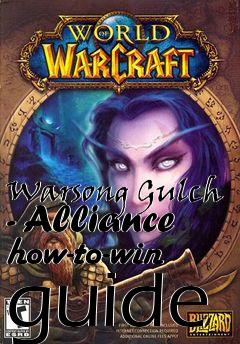 Box art for Warsong Gulch - Alliance how-to-win guide