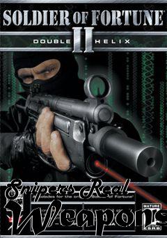 Box art for Snipers Real Weapons