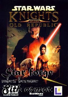 Box art for Star forge robes become Sith armor