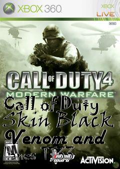 Box art for Call of Duty Skin Black Venom and Panes TT33