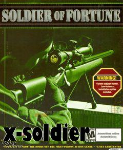 Box art for x-soldier