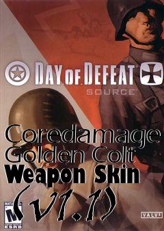 Box art for Coredamage Golden Colt Weapon Skin (v1.1)