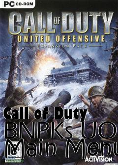 Box art for Call of Duty BNPKs UO Main Menu