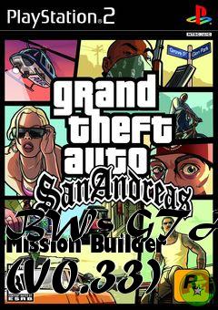 Box art for BWs GTA SA Mission Builder (V0.33)
