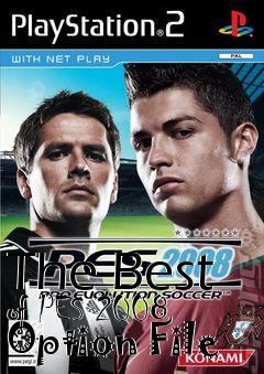 Box art for The Best of PES 2008 Option File