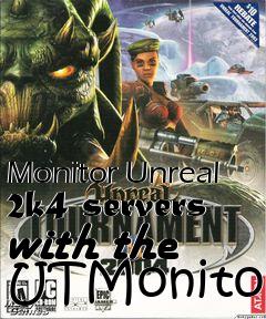 Box art for Monitor Unreal 2k4 servers with the UTMonitor