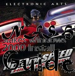 Box art for NFS High Stakes Windows 2000 Install Guide