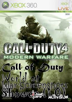 Box art for Call of Duty World at War Screenshots Shower (1.0)