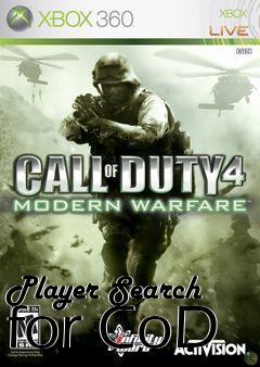 Box art for Player Search for CoD