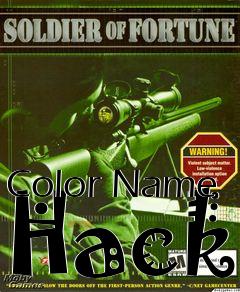Box art for Color Name Hack