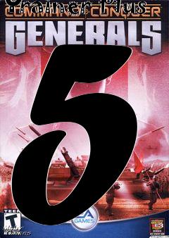 Box art for Generals Trainer Plus 5